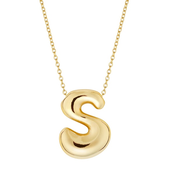 Jewelry - Bubble Initial Necklace - S